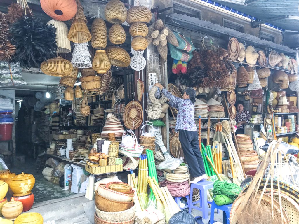 Shopping i Hanoi