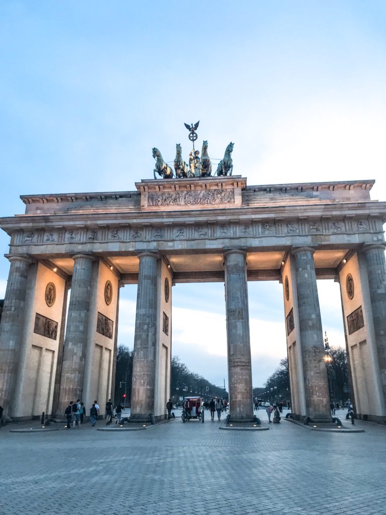 Brandenburger tor i Berlin