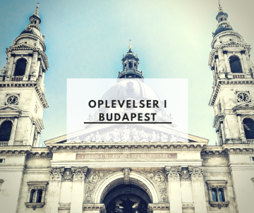 Oplevelser i Budapest